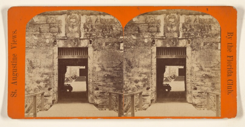 [Doorway of] Old Fort San Marco.