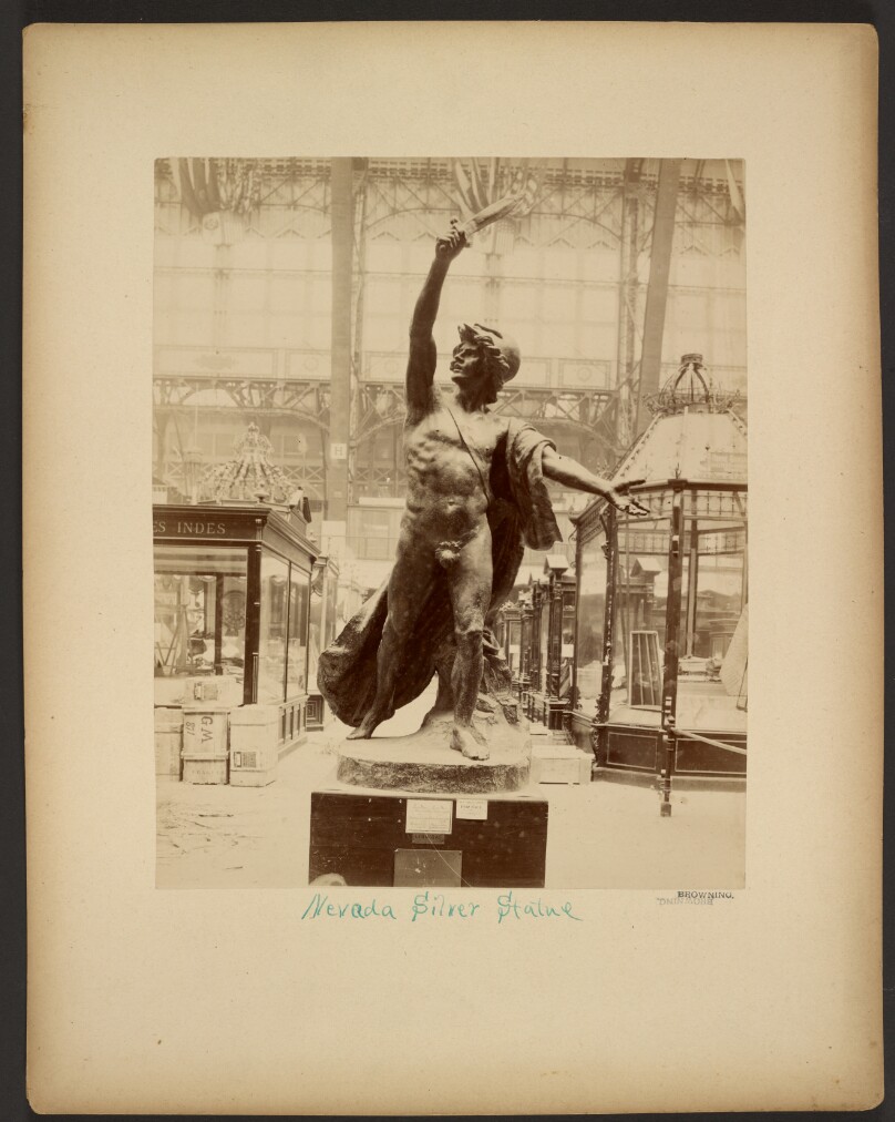 Nevada Silver Statue