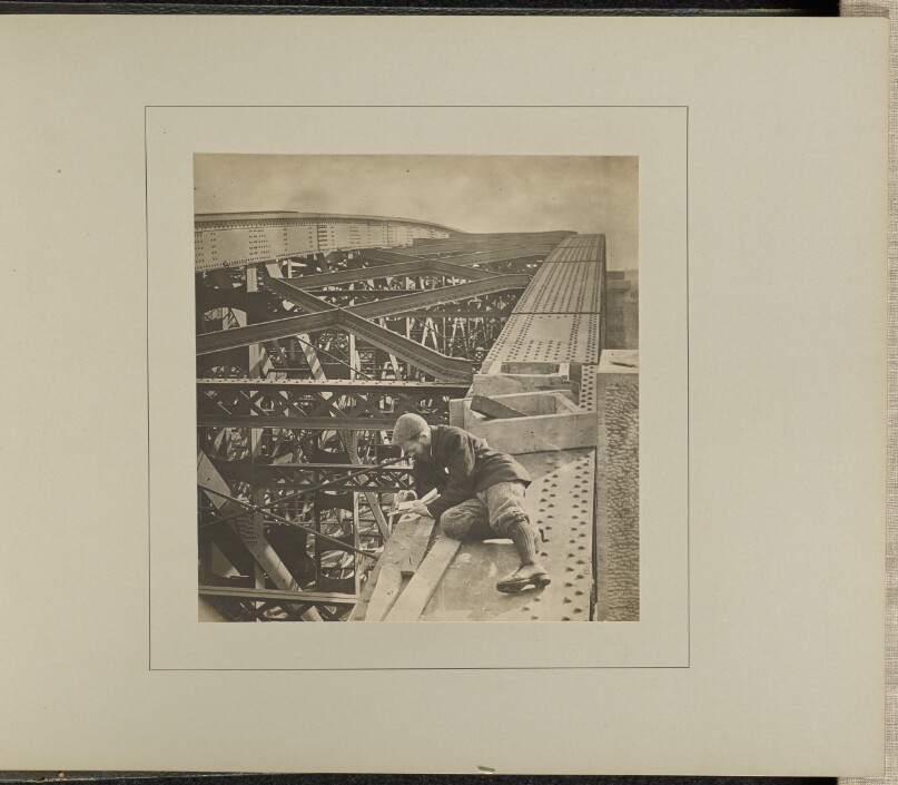 Acton Grange Railway Viaduct Wind bracing