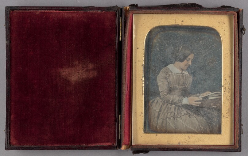 [Portrait of a Seated Woman Reading a Book]