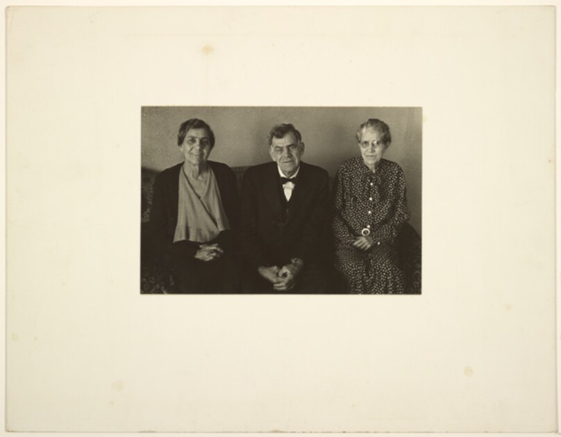 [Three Members of the Tresidder family]