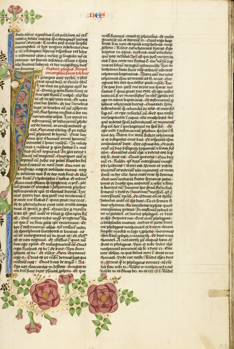 Decorated Initial I