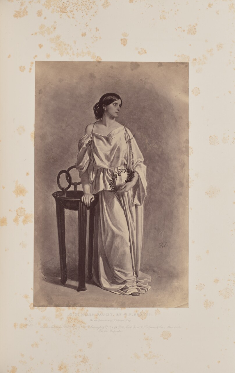 Miss Helen Faucit, by W. F. [sic] Burton