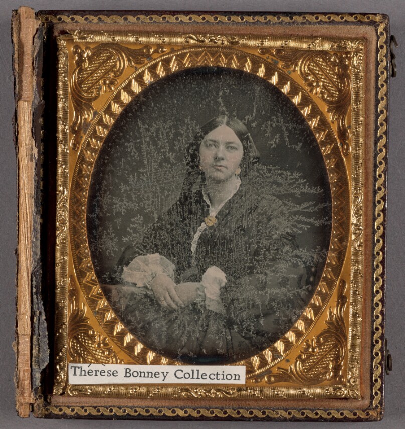 [Portrait of a Seated Woman in Fancy Dress]