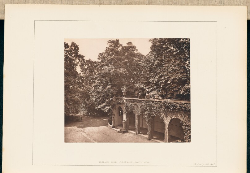 Terrace over Colonnade, South Side