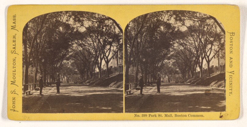 Park St. Mall, Boston Common.
