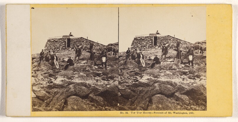 Tip Top House - Summit of Mt. Washington, 1861.
