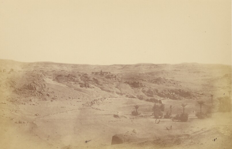 [Overview of the Ruins of Fostat, near Cairo]