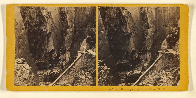 Slate Quarry, Littleton, N.H.