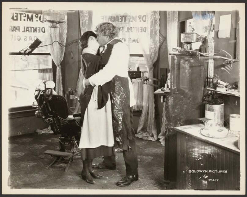 Untitled Movie Production Still from Von Stroheim's "Greed" (1925)