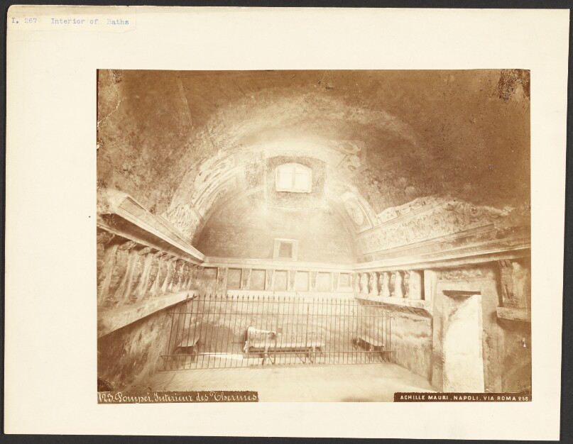 Pompeii, Interieur des Thermes
