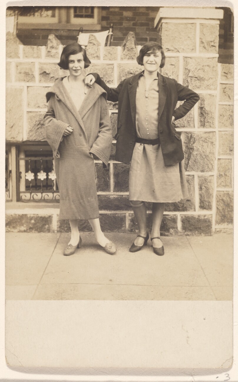 [Two women]