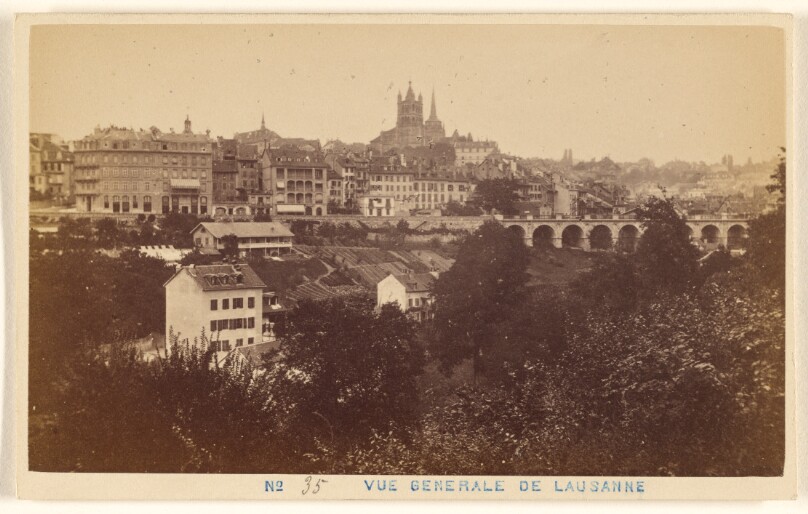 Vue Generale de Lausanne