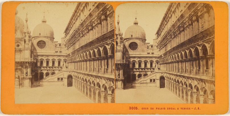 Cour du palais Ducal, Venise