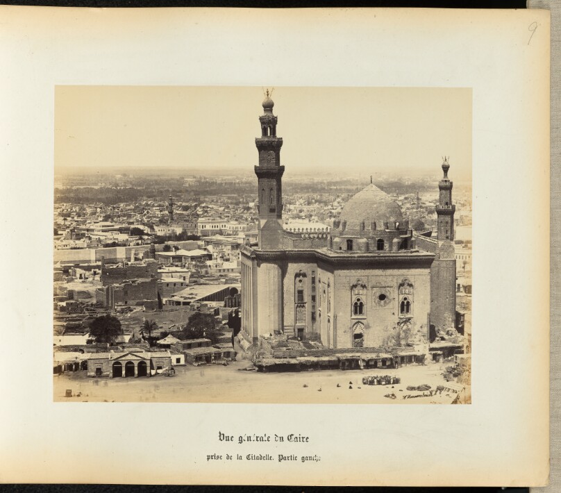 [Cairo with view of Citadel from the left]