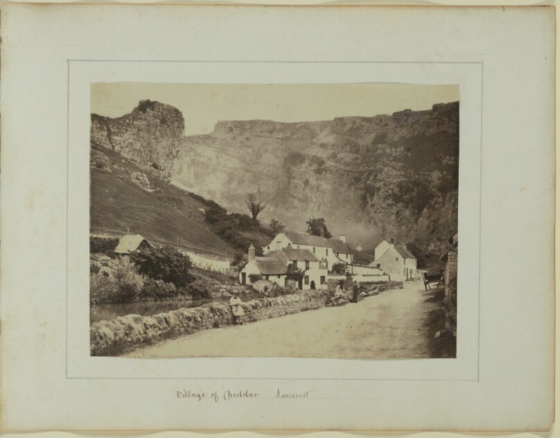 Village of Cheddar, Somerset
