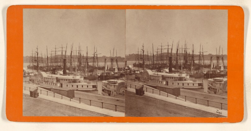 [River Boats, Montreal Harbour]