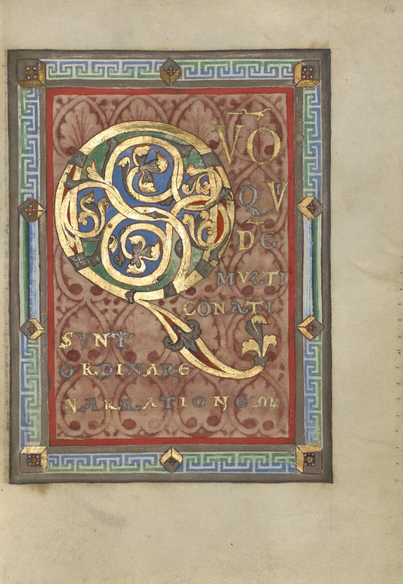 Decorated Incipit Page