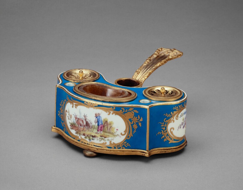 Inkstand with Candleholder