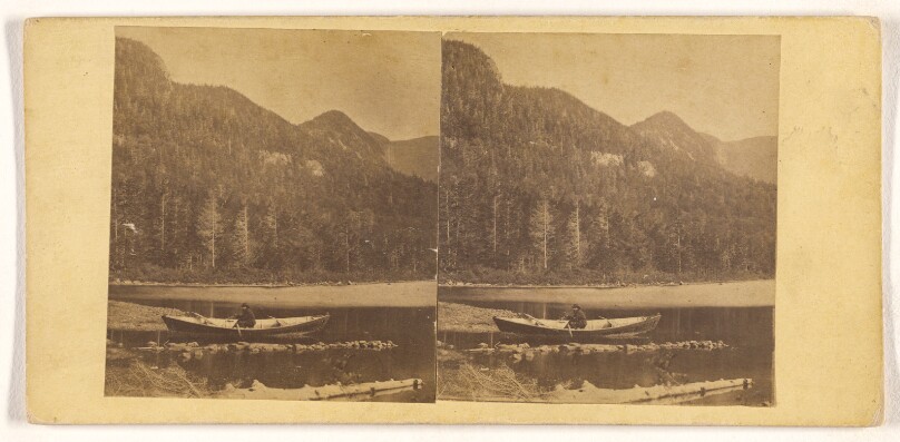 Eagle Cliff, across Echo Lake.