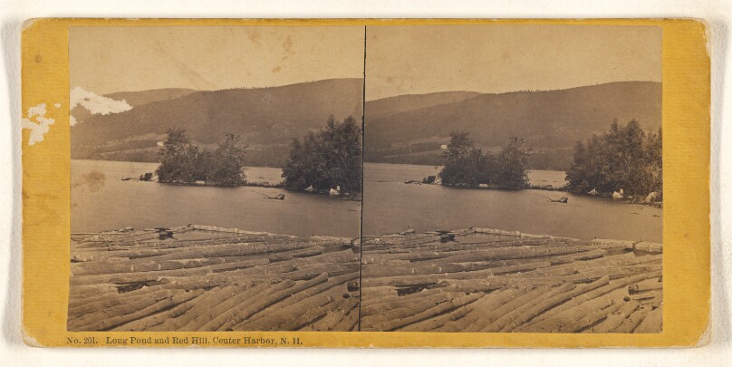 Long Pond and Red Hill, Center Harbor, N.H.