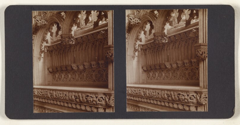 [Interior Alcock's Chapel, Ely, Tomb]