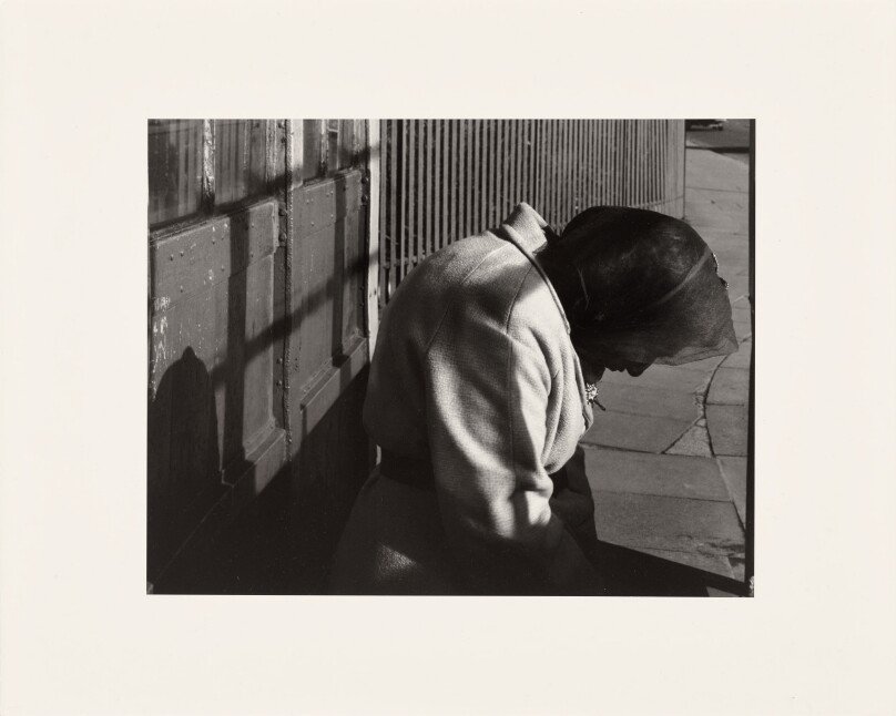 Woman at Bus Stop, Middlesbrough