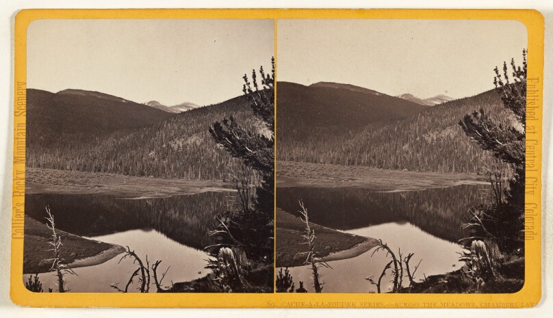 Across the Meadows, Chambers Lake. [Cache-a-la-Poudre, Colorado]