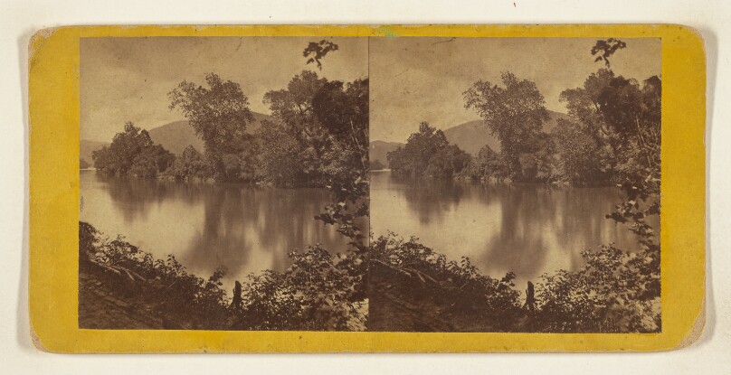 View on the French Broad River, near Warm Springs.