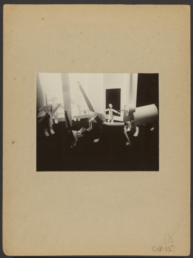 [Paper animals and figures, illustration for Samozveri]