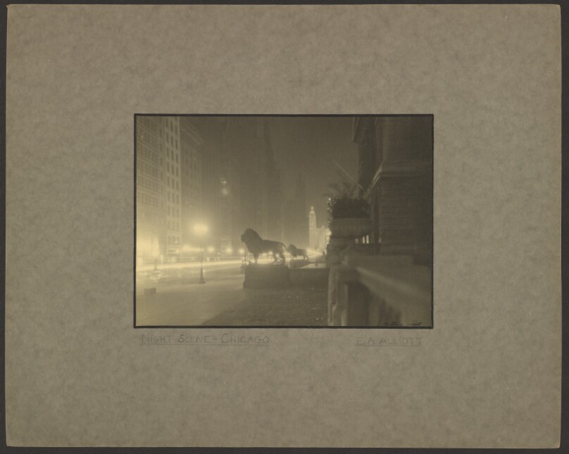 Night Scene - Chicago