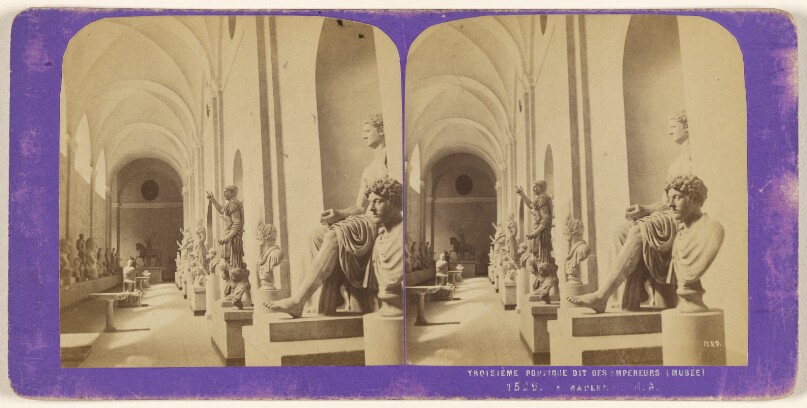 Portique des Empereurs (Musée de Naples)