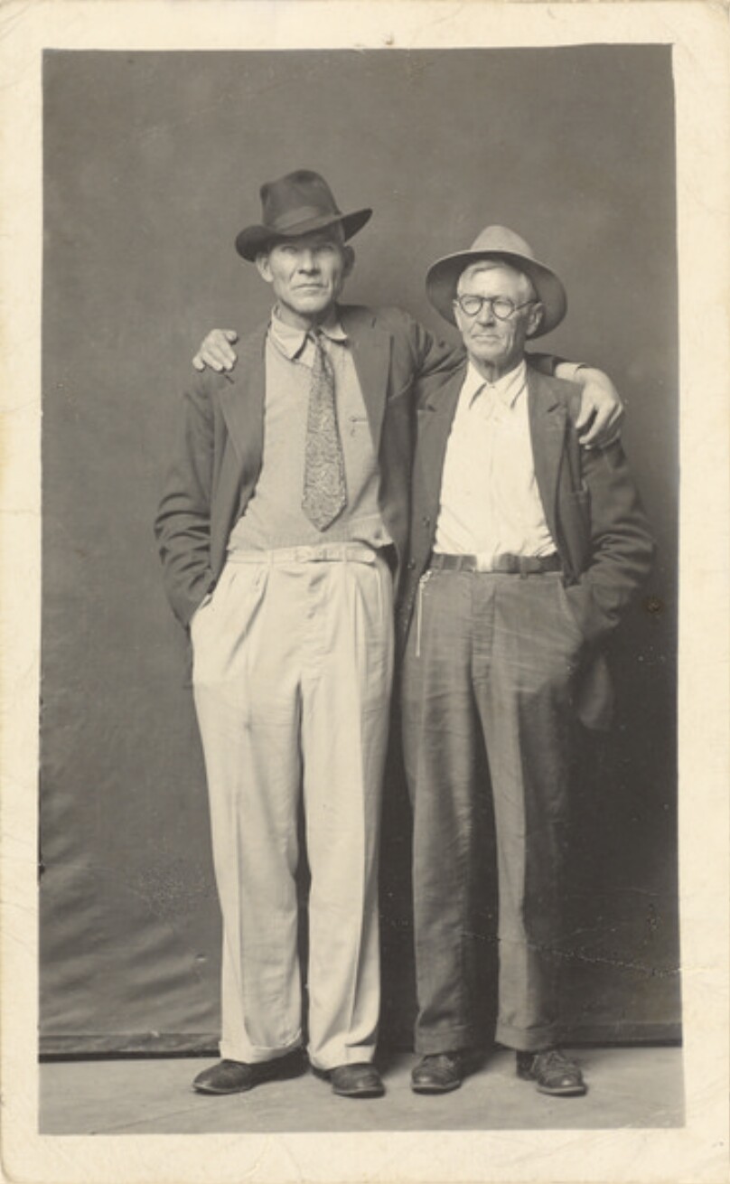 [Portrait of Grandpa Jenkins and Zeb Seymore]