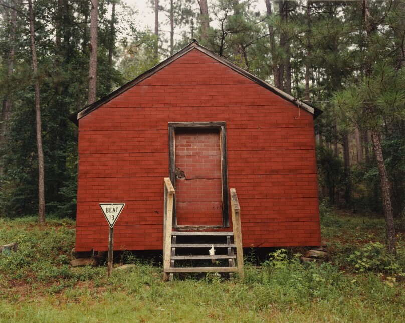Red Building in Forest, Hale County, Alabama