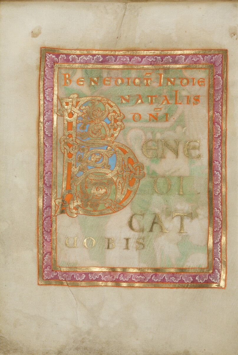 Decorated Incipit Page