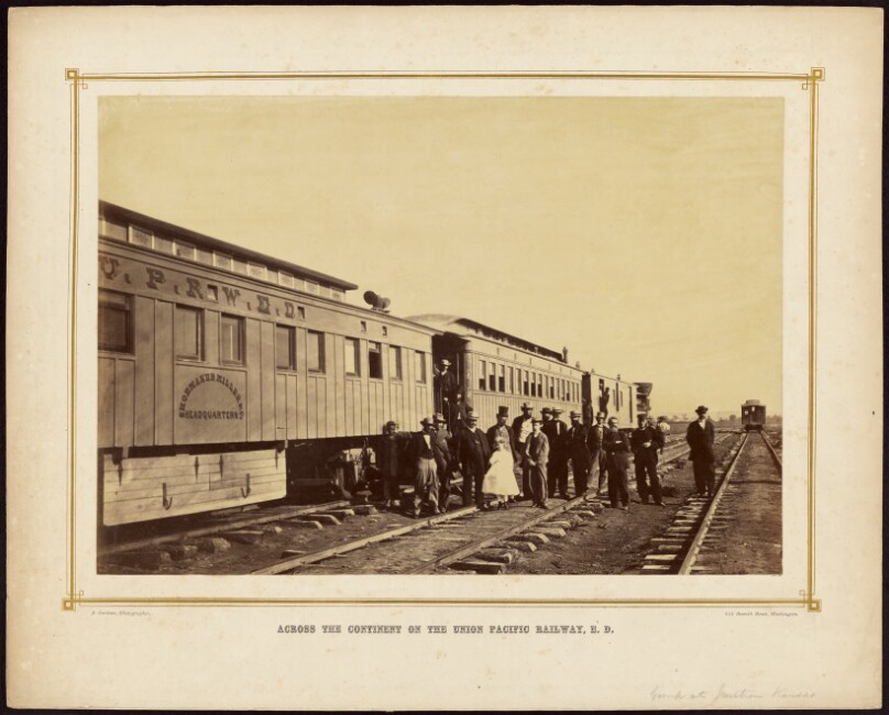 [Group at Junction, Kansas]
