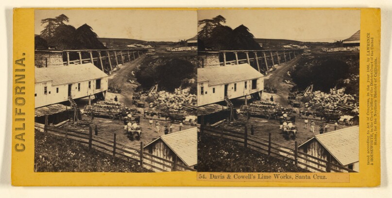 Davis & Cowell's Lime Works, Santa Cruz.