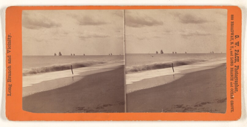 [Ocean view at Long Branch, New Jersey]