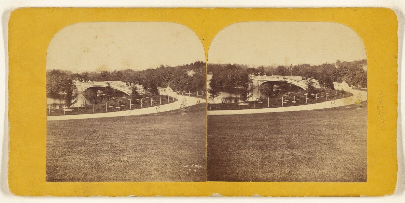 [Bow Bridge, Central Park, New York City]