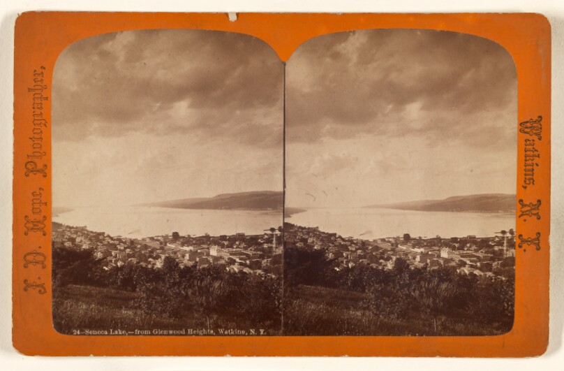 Seneca Lake, - from Glenwood Heights, Watkins, N.Y.