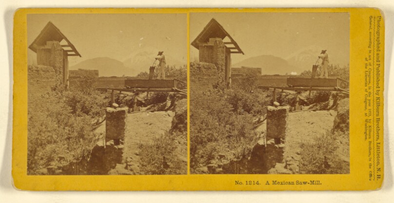 A Mexican Saw-Mill.
