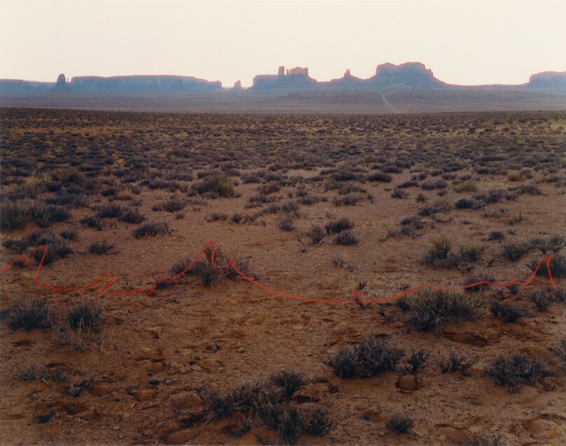 Monument Valley with Red String, Monument Valley, Utah