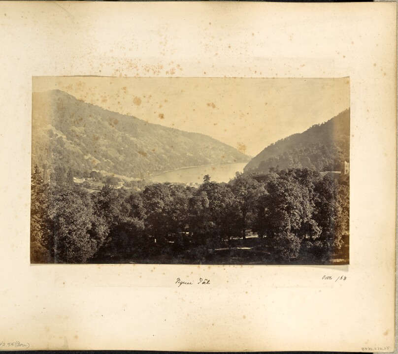 Nynee Tal; General View from the Nawab of Rampore's House