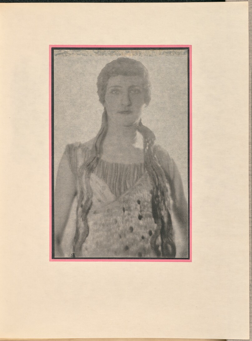 [Portrait of a female dancer as a nymph]