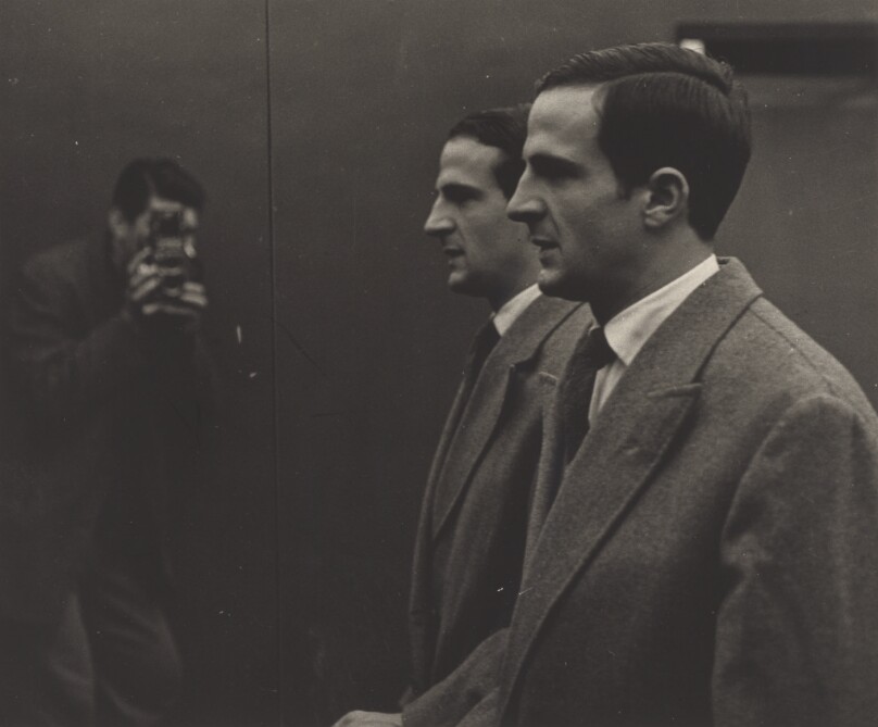 [Self-Portrait with François Truffaut, Film Director]