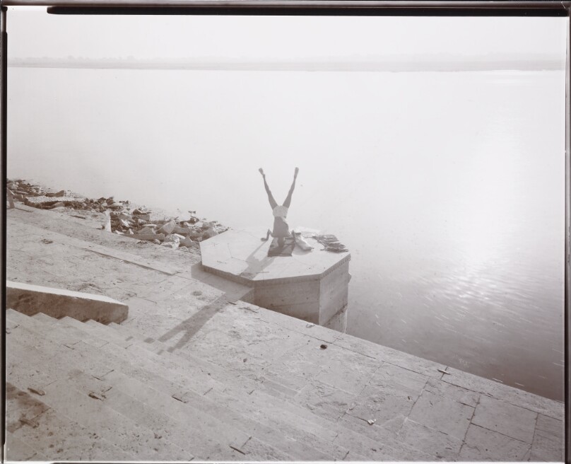 Yogi, the Ganges, India