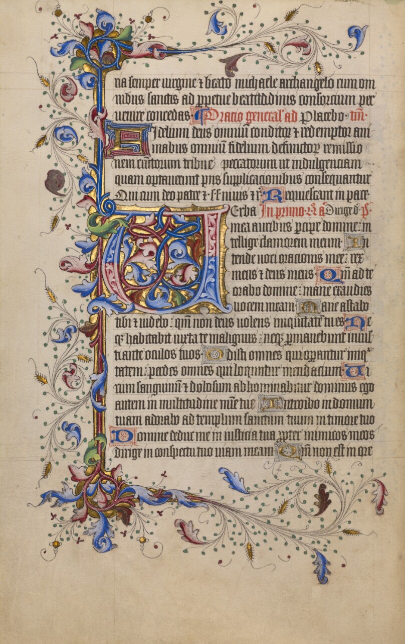 Decorated Initial V