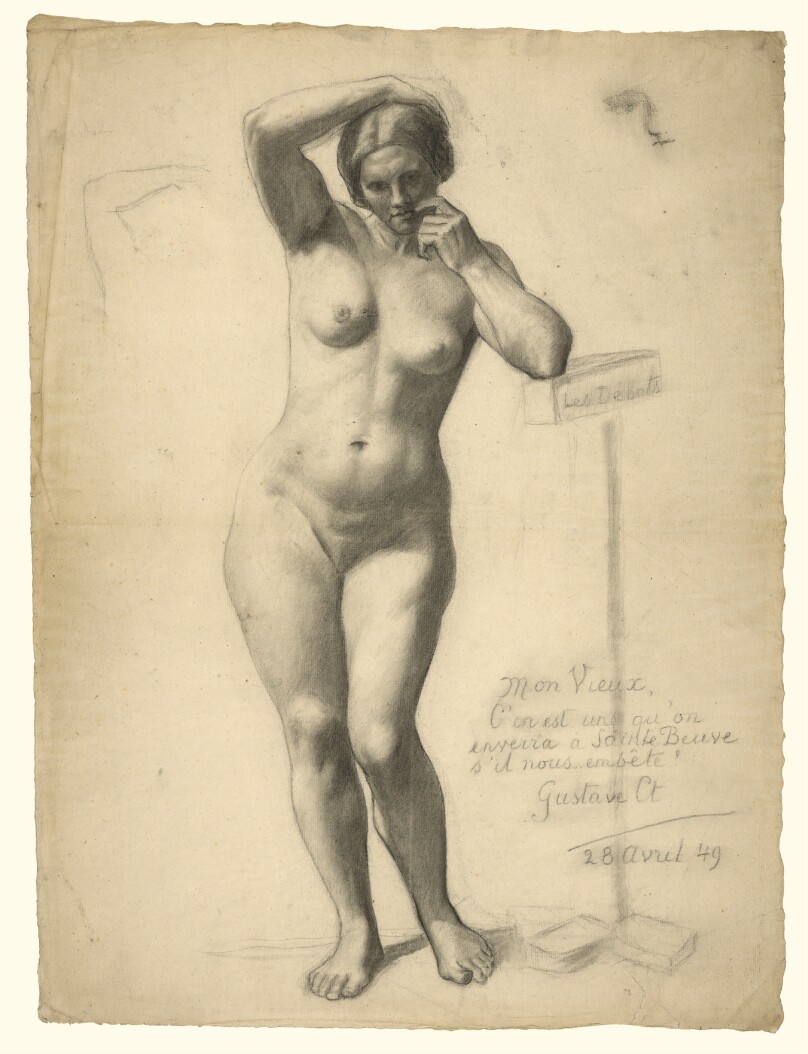 Standing Female Nude