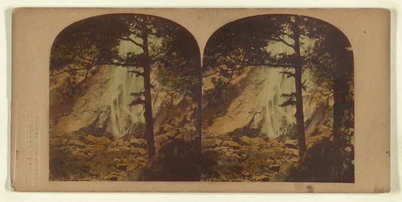 Powerscourt Waterfall, County Wicklow, Ireland.