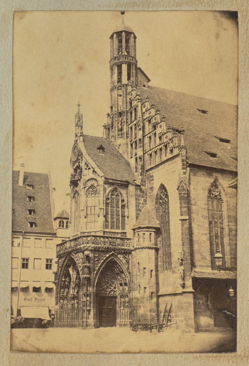 [West facade of the Frauenkirche, Nuremberg]